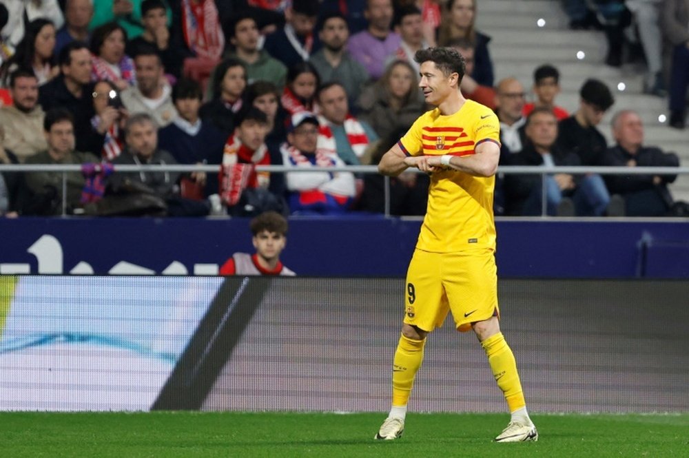 Lewandowski completely ruled out a move away this summer. AFP