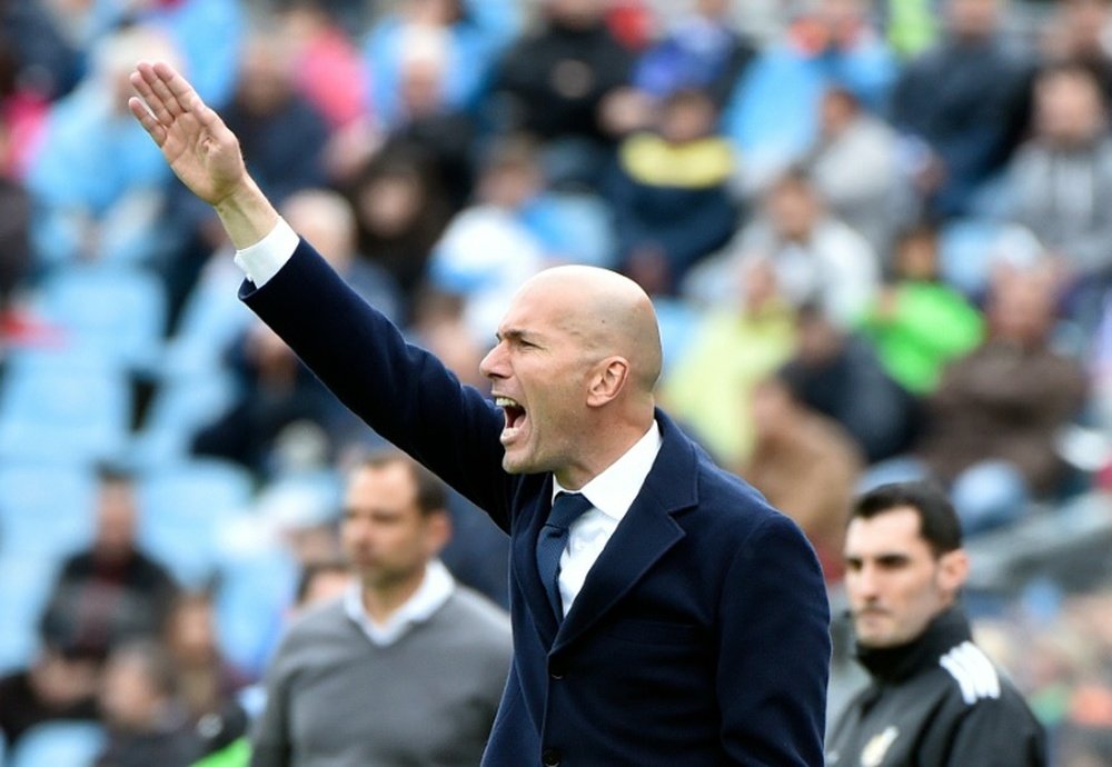 El Madrid de Zidane goleó en su última visita a Getafe. AFP