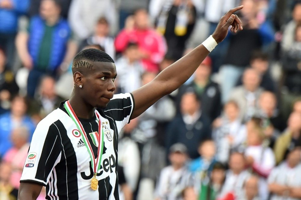 Ver a Pogba con la camiseta de la Juventus puede volver a ocurrir. AFP/Archivo