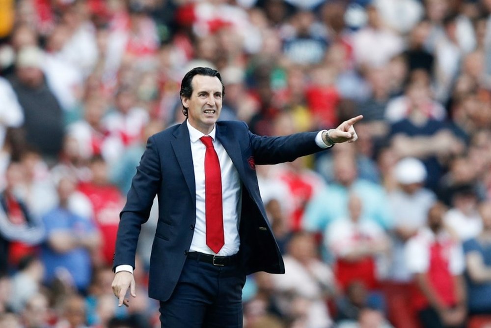 Emery analizó el mercado del Arsenal. AFP