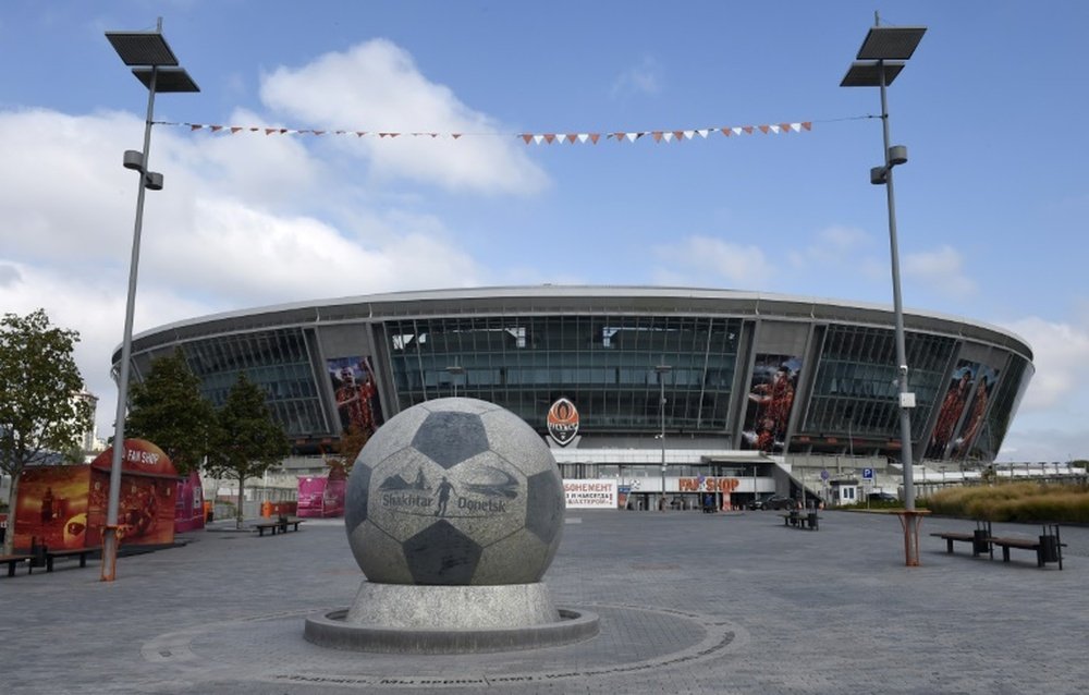 Donbass Arena, the home stadium of Shakhtar Donetsk