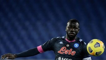 Koulibaly has a Napoli contract until 2023. AFP