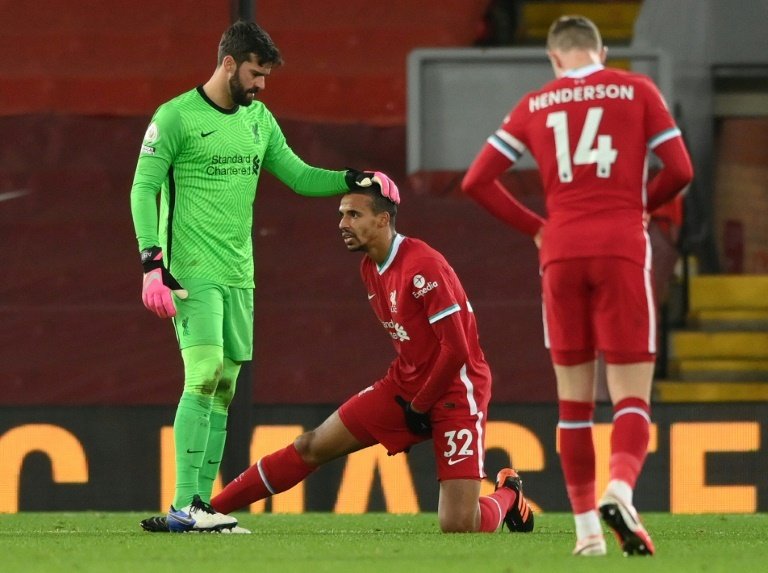 Encore un coup dur pour la défense de Liverpool