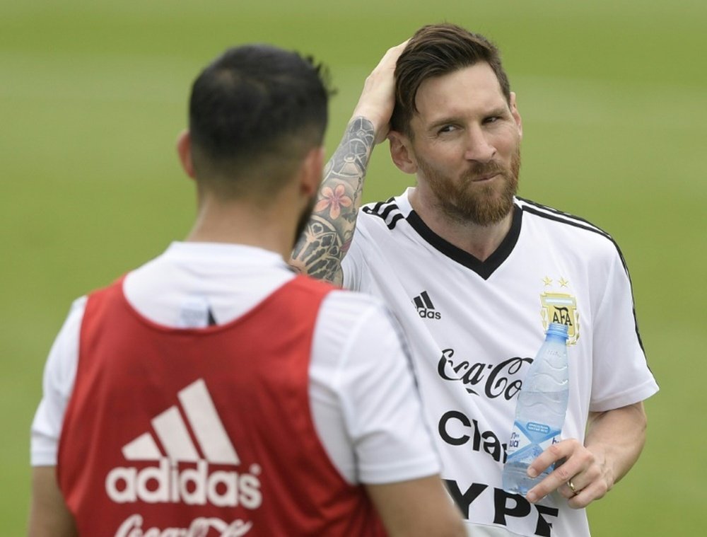 Nadie quiere perder a la Argentina de Messi. AFP