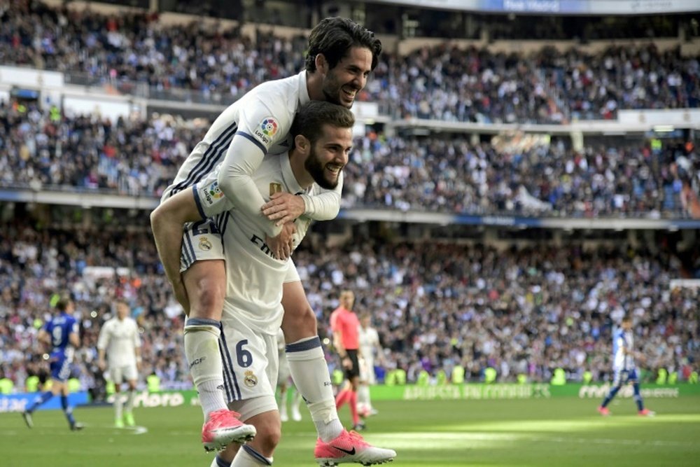 Convocados do Real Madrid. AFP