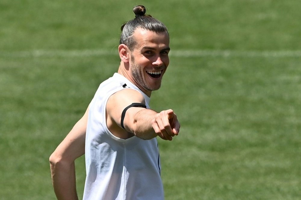 Bale está fresco para la Eurocopa. AFP