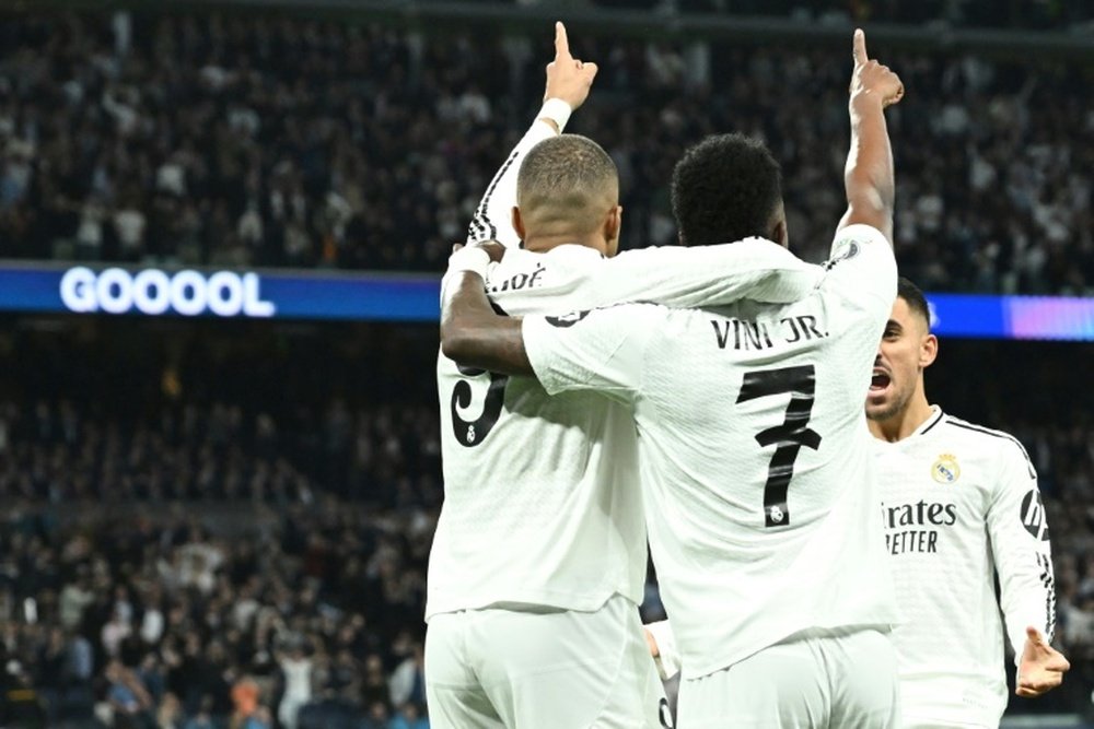El Madrid, con todo a por la remontada. EFE/Vince Mignott
