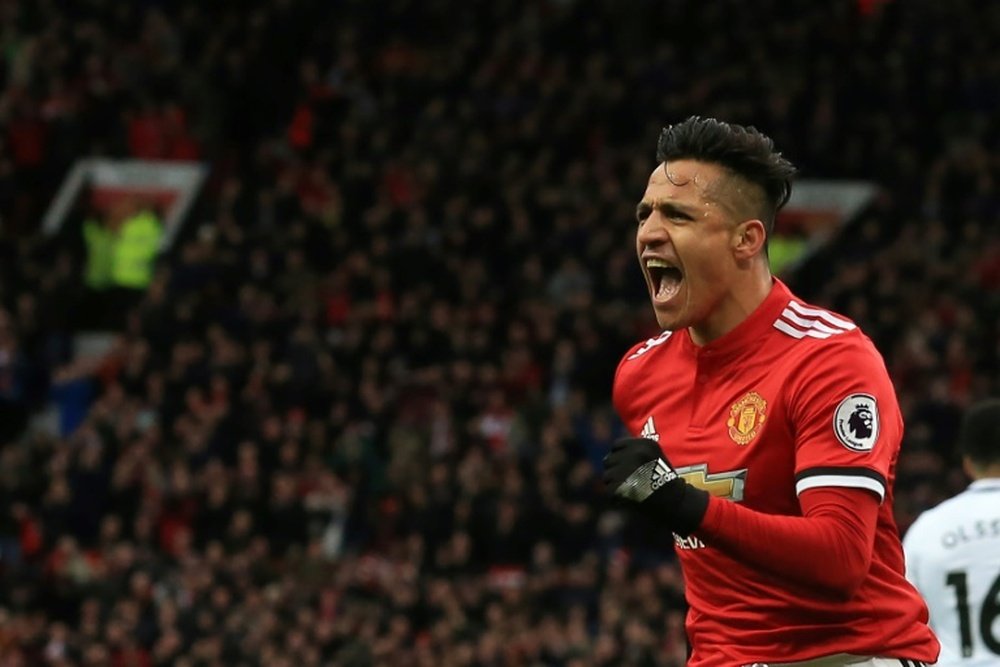 Sanchez believes United have 'more history' than Arsenal. AFP