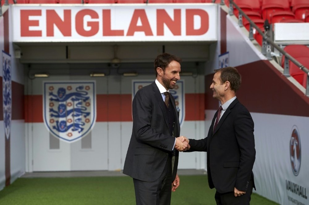 Dan Ashworth will leave the role in March, and the FA are keen to find a swift replacement. AFP