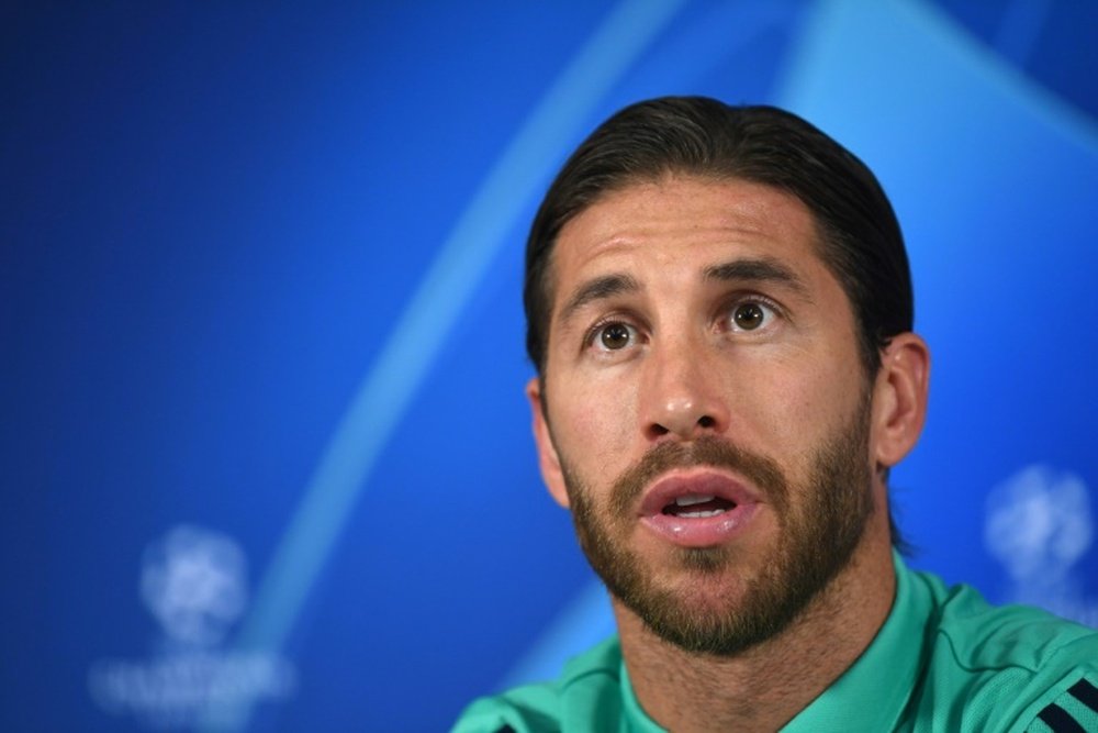 Sergio Ramos fala o que fez com seu primeiro salário como jogador. AFP
