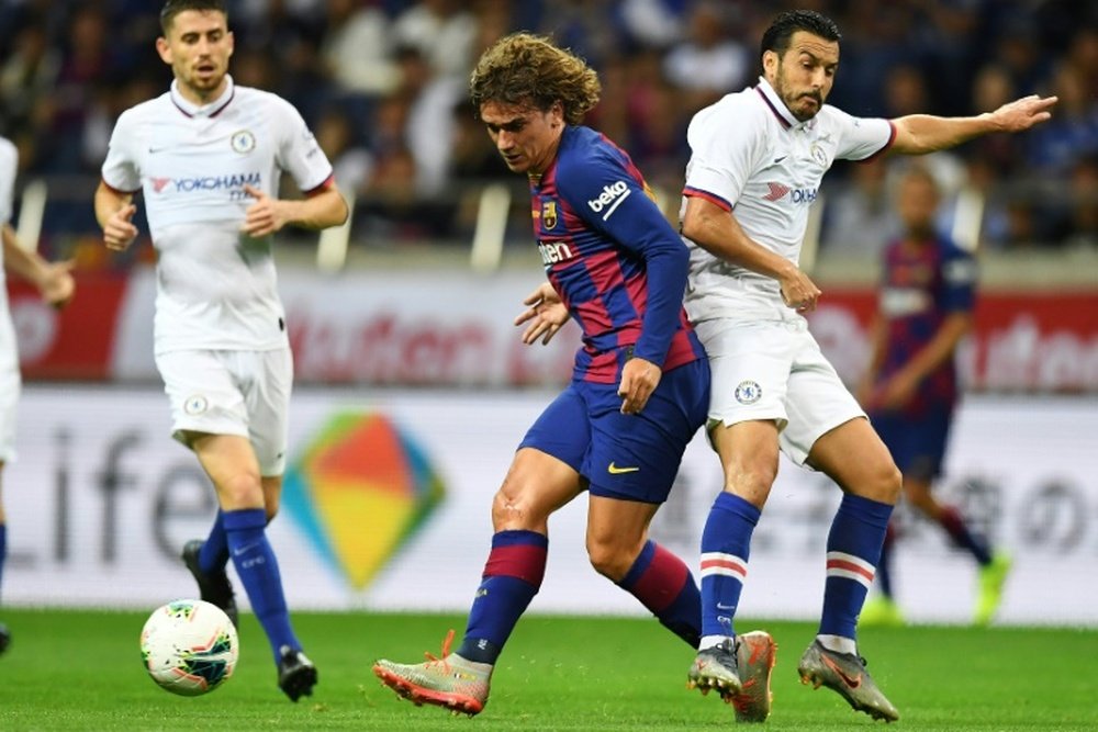 Griezmann reconoció que sus ídolos fueron Zidane y Beckham. AFP