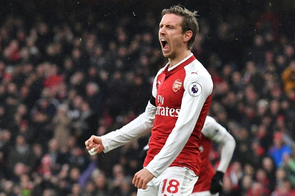 Unai Emery is keen to secure Nacho Monreal on an improved contract. AFP