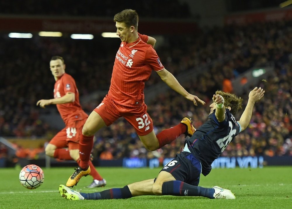 Brannagan es una de las promesas del Liverpool. AFP