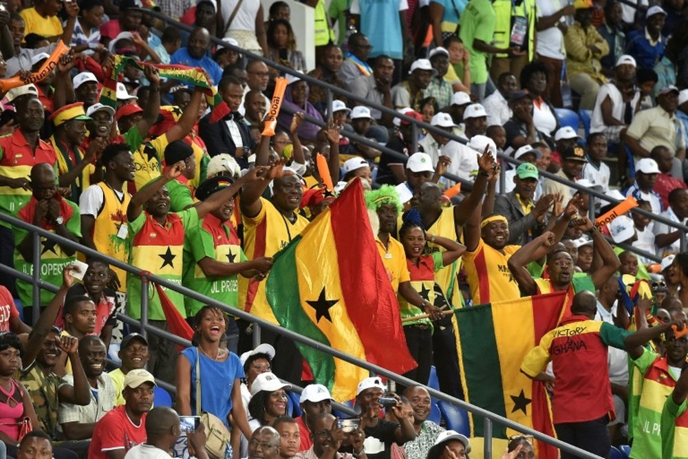 Depleted Ghana squad prepares to face Uganda. AFP