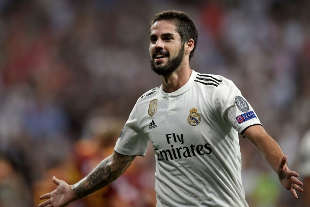 Isco will captain Real against Melilla. AFP