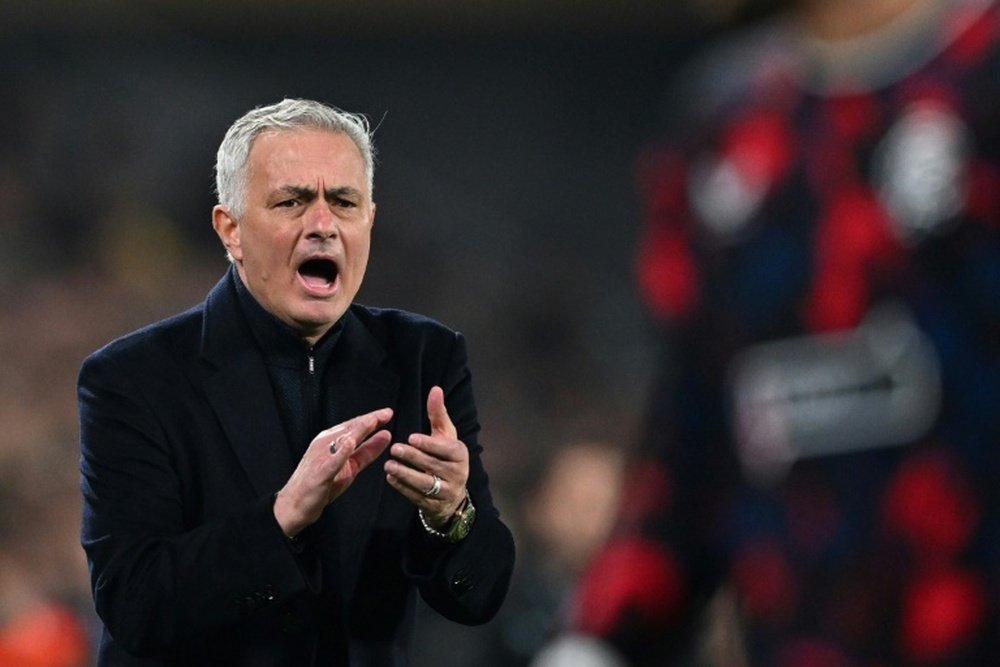 Mourinho was proud that some of his former players have defended him. AFP