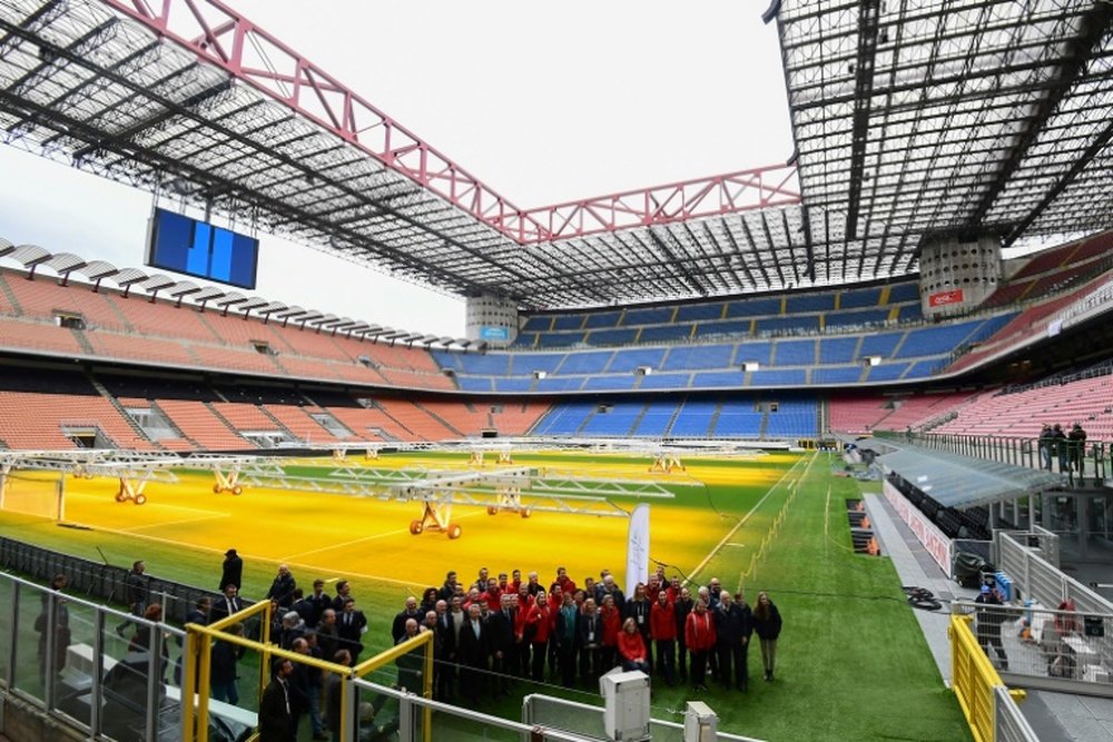 Inter y Milan construirán un nuevo San Siro. AFP