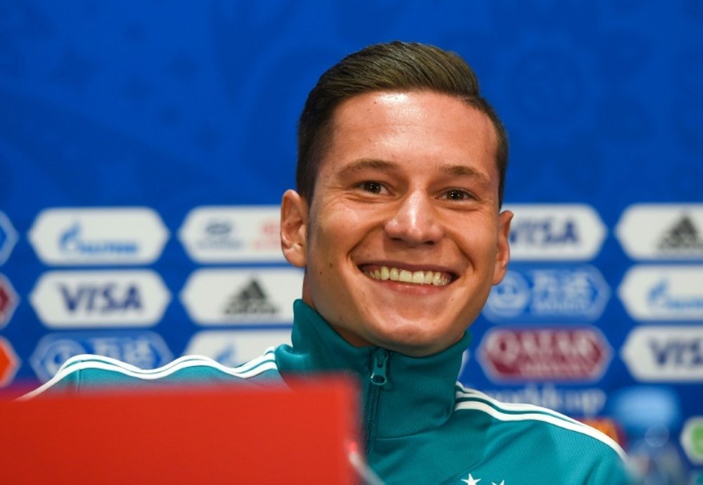 Draxler pictured in Russia. AFP