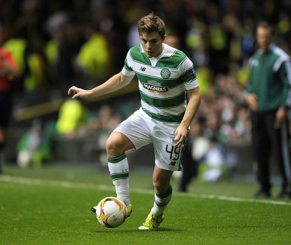 Forrest and Celtic opened their European campaign with a 1-0 win over Rosenborg. AFP