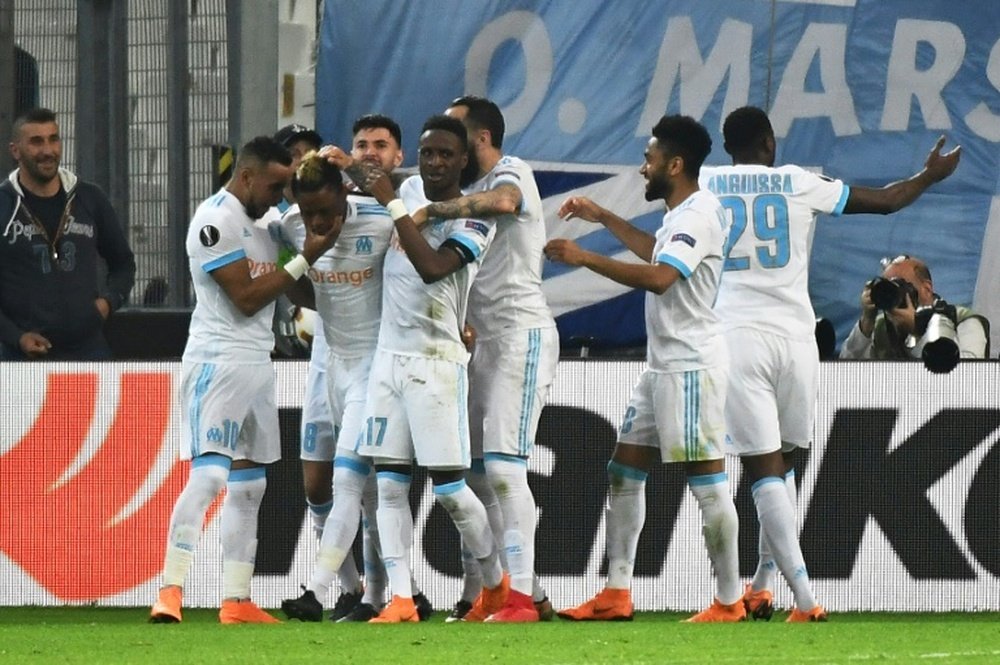 Marseille já espreita a final. AFP