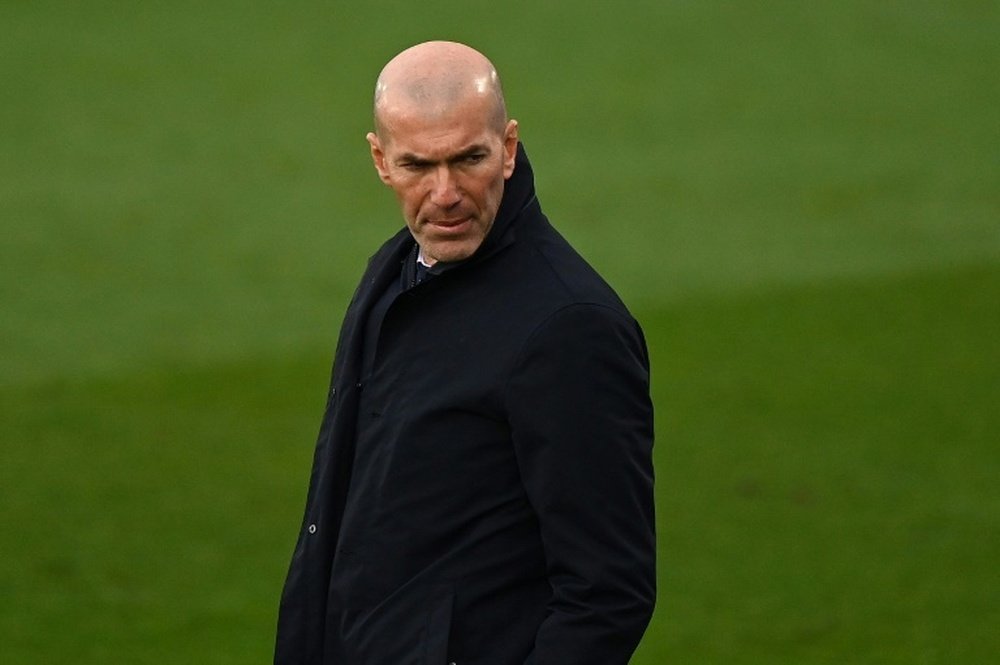 Zinedine Zidane could quit Real Madrid again. AFP