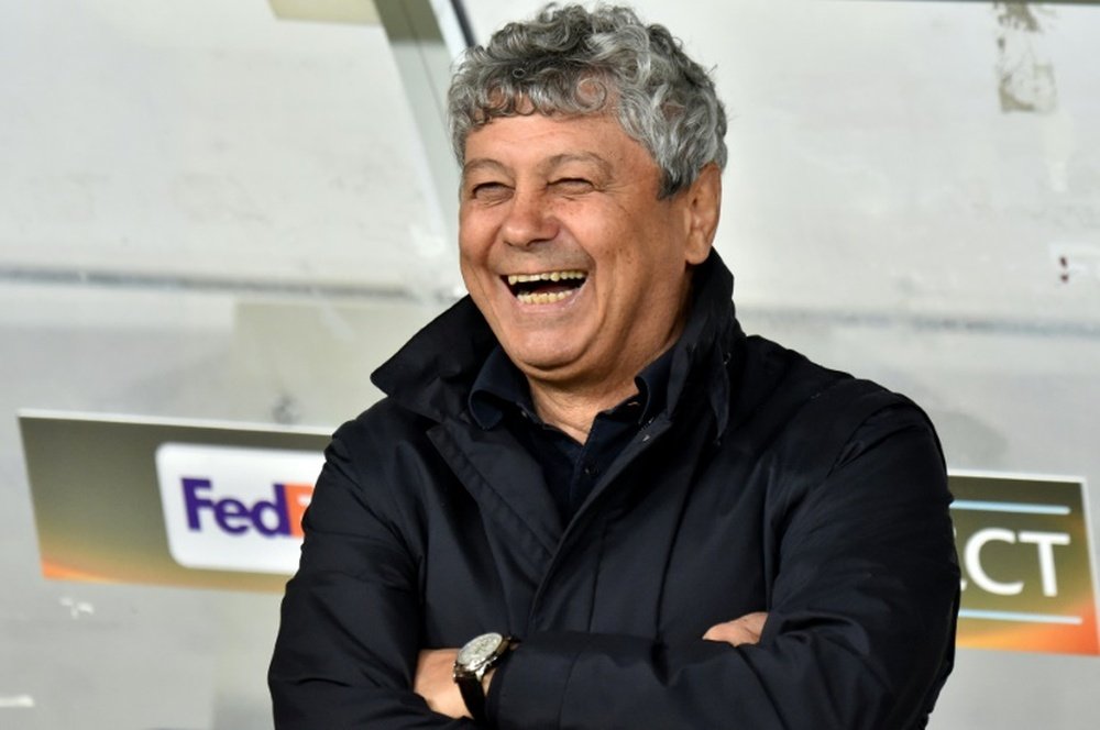 Mircea Lucescu nouveau coach de Dynamo Kiev. AFP