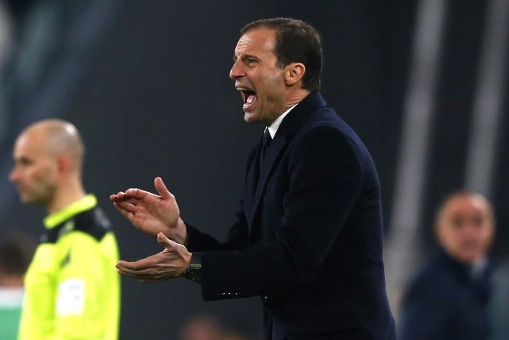 Massimiliano Allegri is hoping to boost his squad with a triple signing. AFP