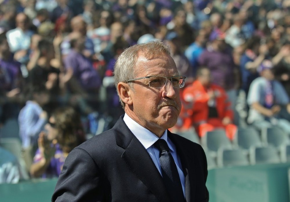 Luigi Del Neri, pictured on April 17, 2011, is named coach of Verona