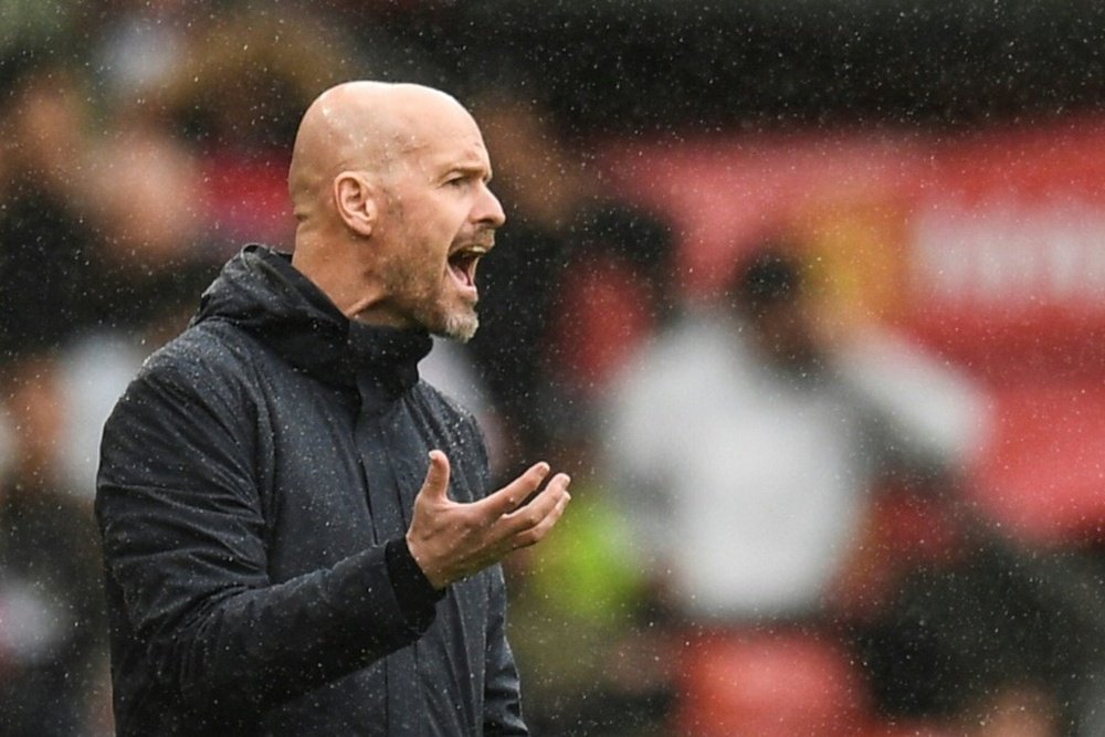 Ten Hag planea hacer una revolución en el United. AFP