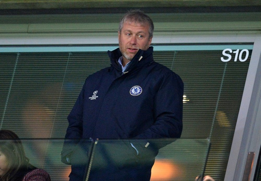 Abramovich has signed 20 strikers for Chelsea so far. AFP