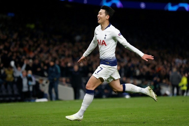 Son shines late on to give Tottenham a one goal cushion