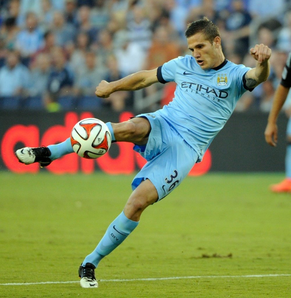 Argentine midfielder Bruno Zuculini was bought by Manchester City in 2014 but has been loaned to Valencia, Cordoba and Middlesbrough since then and now is off to AEK Athens on a six-month loan deal