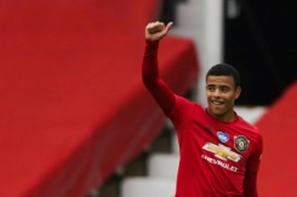 United's bright young talent: better numbers than Messi or Cristiano at his age. AFP