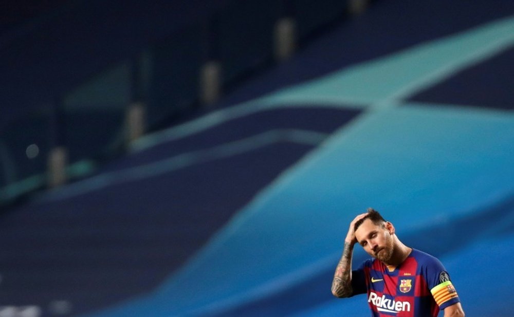 Regresa el Barcelona a la Champions con la obligación de borrar la imagen de Lisboa. AFP