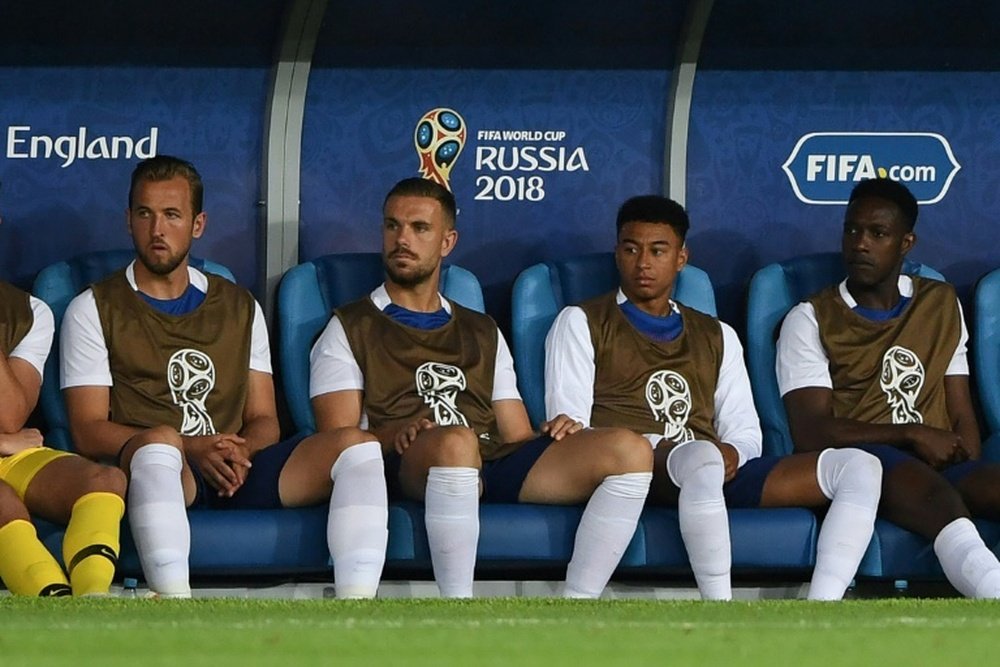 England may have considered their route to the final against Belgium. AFP