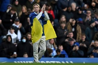 Mudryk was introduced to Chelsea fans last Sunday. AFP