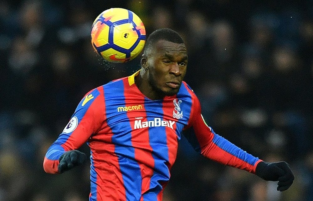 Benteke has been put up for sale by Crystal Palace. AFP