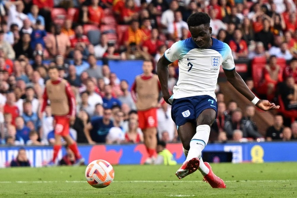 England are already well on their way to Germany next summer. AFP