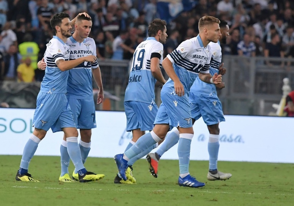 La Lazio venció no sin sufrimiento al Udinese. AFP/Archivo