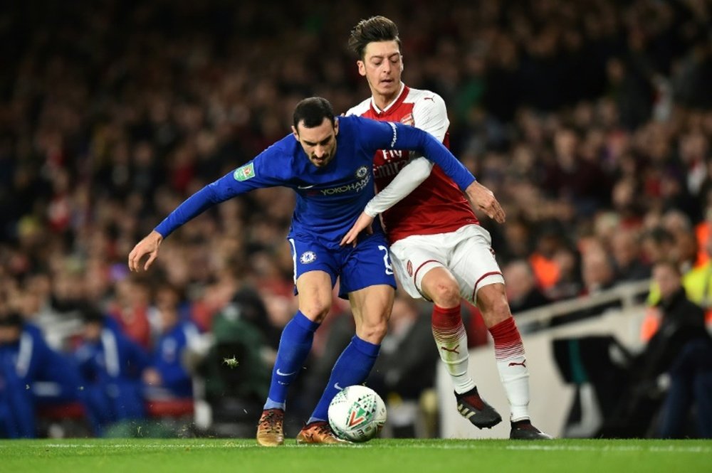 Zappacosta only joined Chelsea last season. AFP