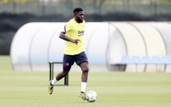 Umtiti has a contract with Barca until June 2026. AFP