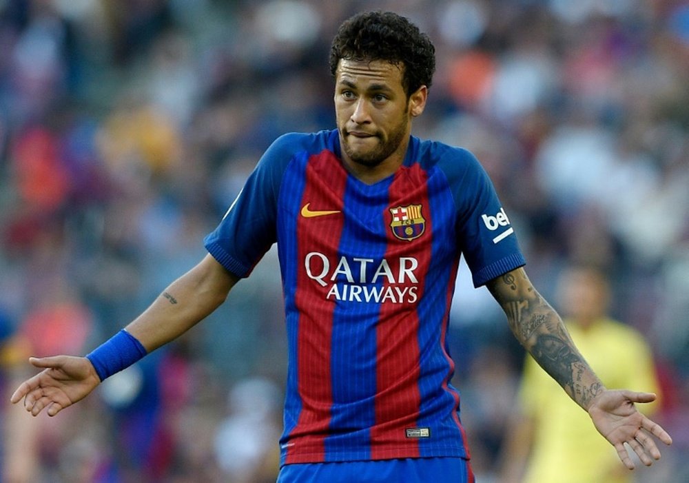 Neymar nuovamente nel mirino dei blaugrana. AFP