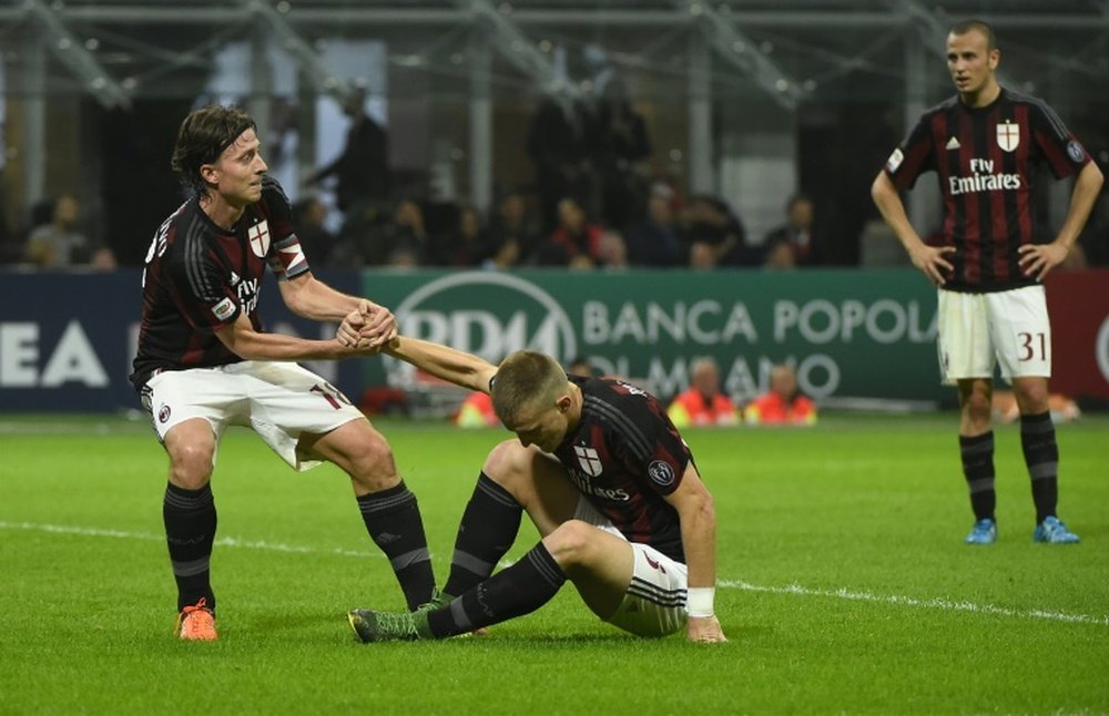 Rodrigo Ely podría volver a ser cedido por el Milan. AFP/Archivo