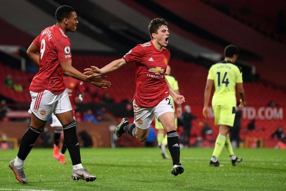 El Leeds se habría interesado en Daniel James. AFP