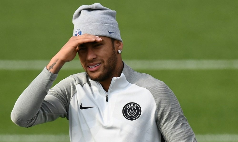Neymar vai regressar em breve a Paris. AFP
