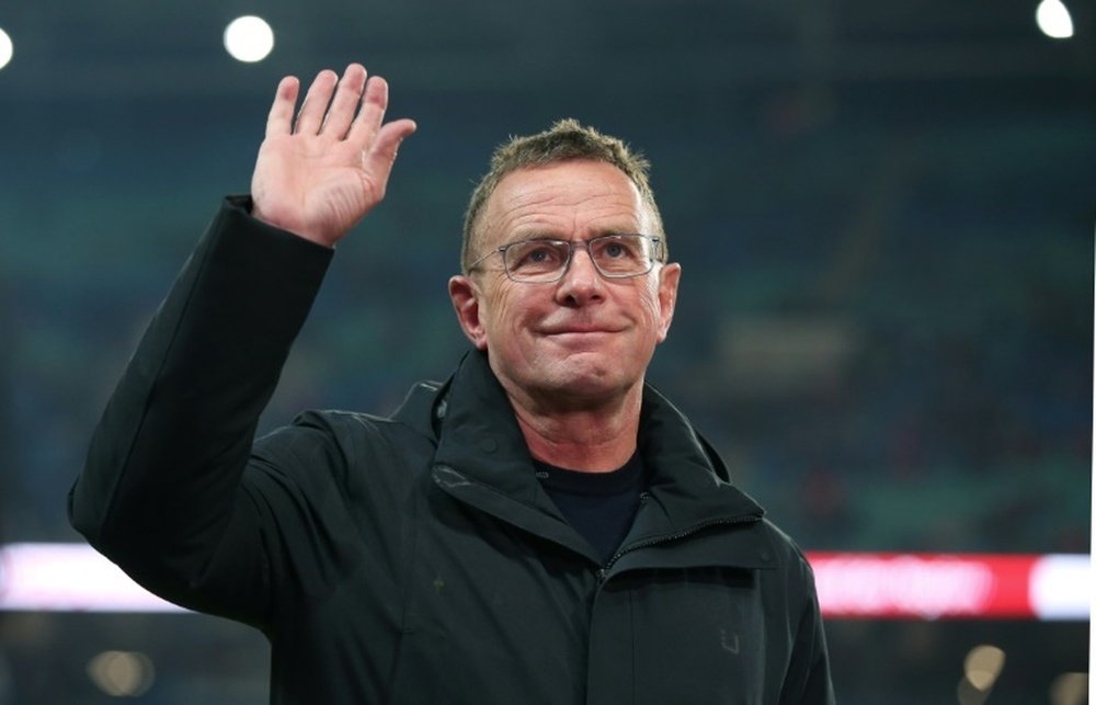 Ralf Rangnick wants to listen to any offers from Manchester United. AFP