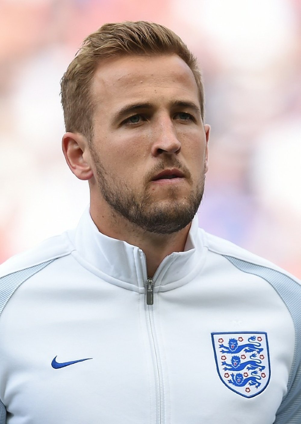 Harry Kane has announced that he and his girlfriend are expecting a child. AFP