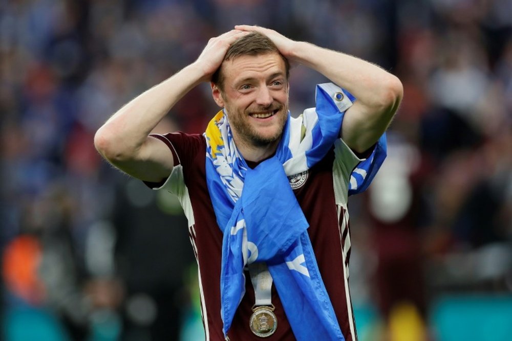 Jamie Vardy reveals his secret to being on the top of his game. AFP