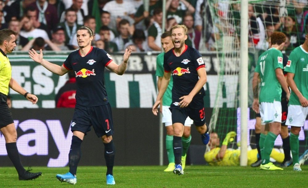 El Leipzig ha goleado al Werder Bremen. AFP