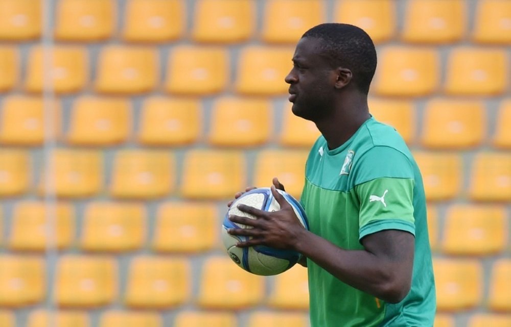 Yayá Touré dejó la selección en septiembre de 2016. AFP